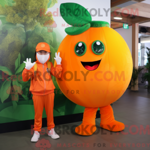 Orange Grape maskot kostume...
