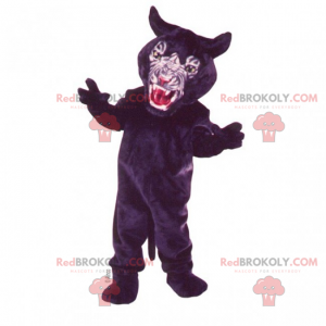 Mascotte de grande panthère noire - Redbrokoly.com