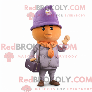 Purple Apricot mascot...