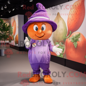 Purple Apricot mascot...