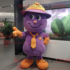 Purple Apricot mascot...