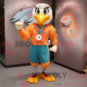 Maskotka Peach Eagle jest...