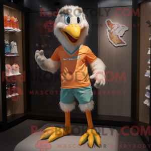 Maskotka Peach Eagle jest...