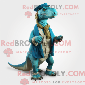 Turquoise Iguanodon...