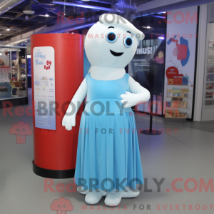 Disfraz de mascota Sky Blue...