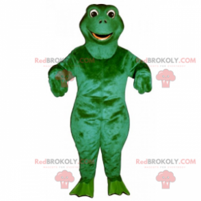 Mascote sapo de cabeça redonda - Redbrokoly.com