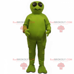 Frog mascot with big round eyes - Redbrokoly.com
