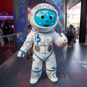 Astronautmaskotdraktfigur...