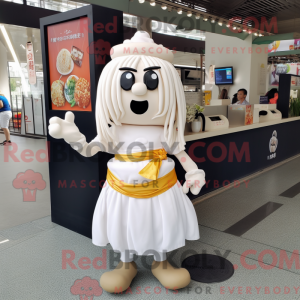 Disfraz de mascota White...