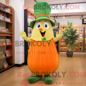 Olive Carrot maskot kostyme...