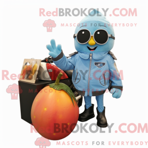 Postava maskota Sky Blue...