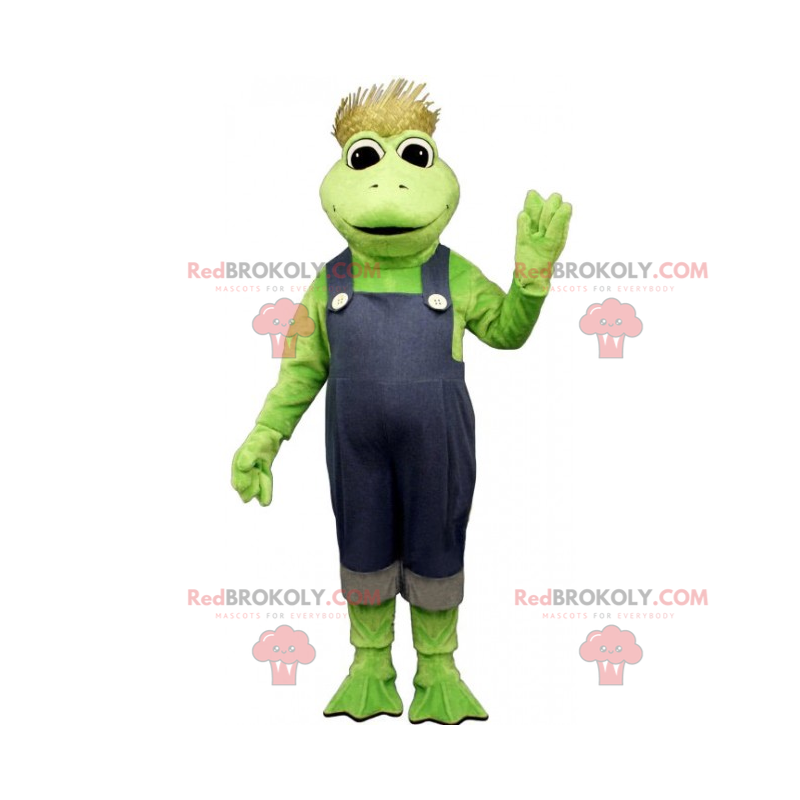 Roupa de mascote sapo espantalho - Redbrokoly.com