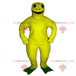 Mascote sapo amarelo - Redbrokoly.com