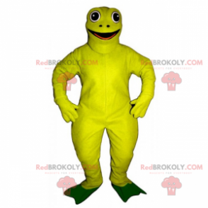 Maskot žlutá žába - Redbrokoly.com
