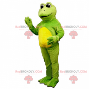 Lächelndes Froschmaskottchen - Redbrokoly.com