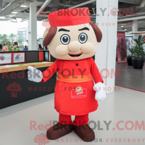 Personaggio mascotte Red...