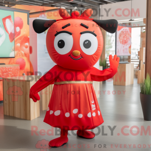 Disfraz de mascota Red Pad...