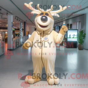 Costume mascotte d élan...