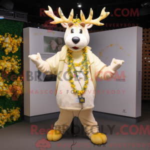 Costume mascotte d élan...