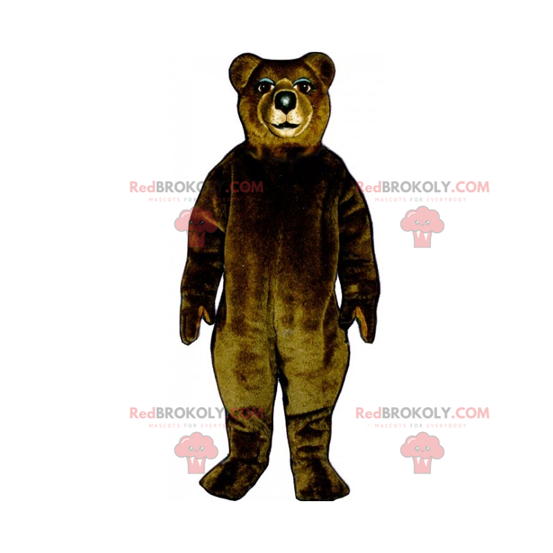 Klasický maskot grizzly - Redbrokoly.com