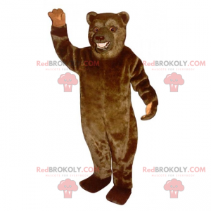 Mascota grizzly marrón - Redbrokoly.com