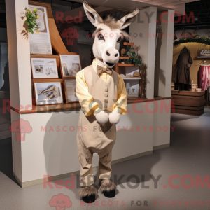 Disfraz de mascota burro...