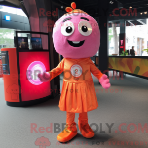 Oransje Rosa máscara de...