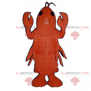 Mascote lagosta grande - Redbrokoly.com