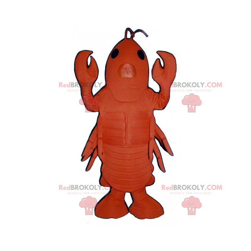 Stor hummermaskot - Redbrokoly.com