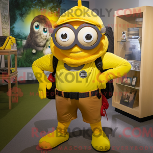 Gul Cyclops máscara de...