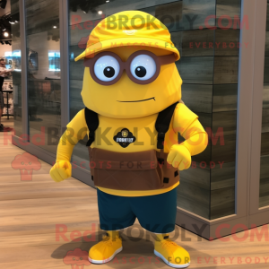 Gul Cyclops máscara de...