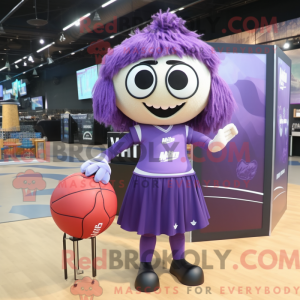 Purple Volleyball Ball...