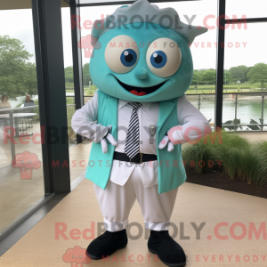 Turquoise Oyster mascot...