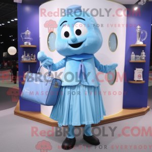 Postava maskota Sky Blue...
