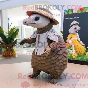 Pangolin mascotte kostuum...