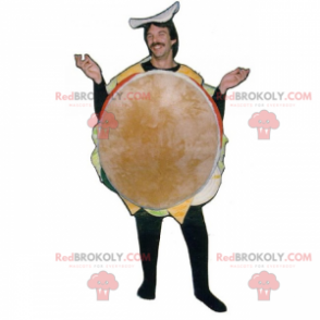 Hamburger mascotte - Redbrokoly.com