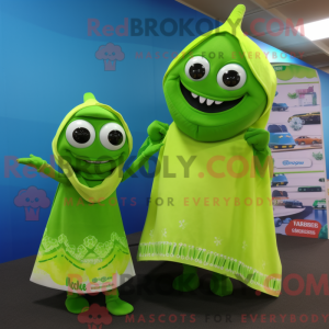 Lime Green Ceviche mascot...