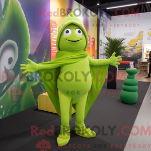 Lime Green Ceviche mascot...