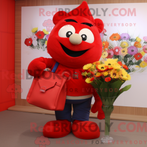 Costume mascotte de bouquet...
