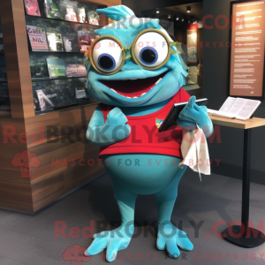 Costume mascotte de Piranha...