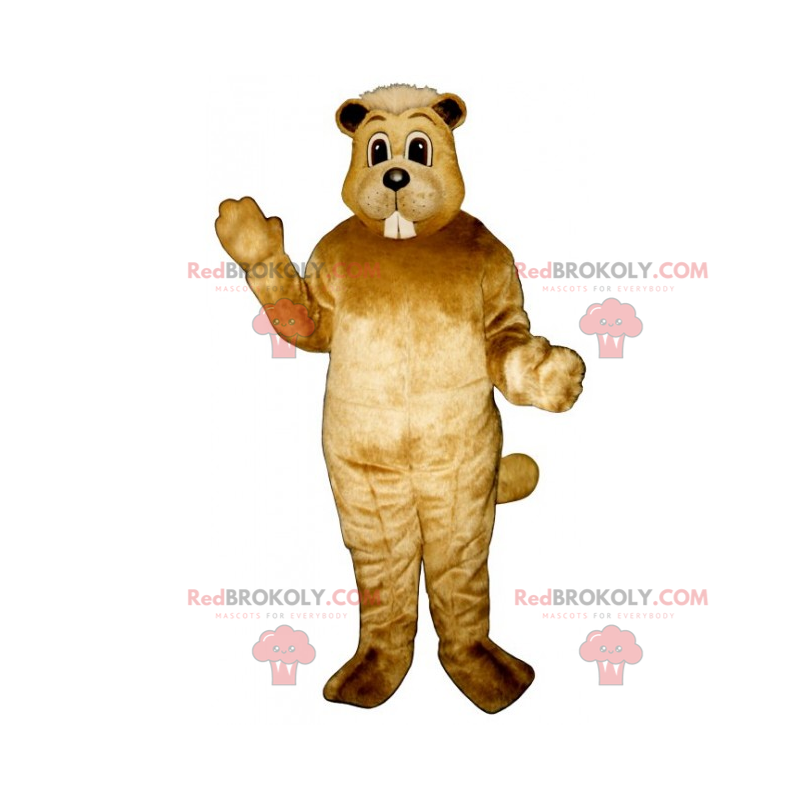 Maskotka chomika z długimi zębami - Redbrokoly.com Maskotka chomika z długimi zębami - Redbrokoly.com