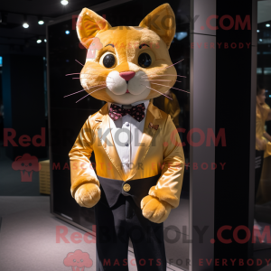 Máscara Gold Cat com...