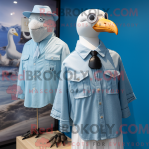 Máscara Cyan Seagull com...
