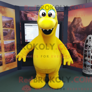 Geel monster van Loch Ness...