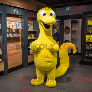 Geel monster van Loch Ness...