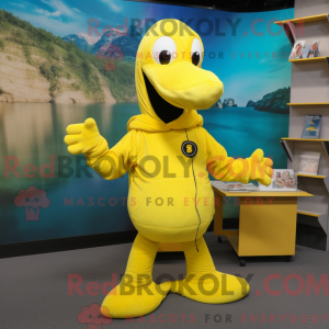 Geel monster van Loch Ness...