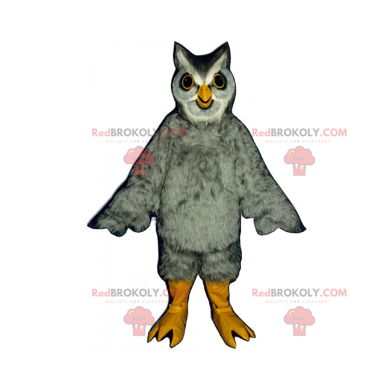 Mascotte de hiboux au plumage doux - Redbrokoly.com