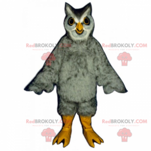 Uil mascotte met zacht verenkleed - Redbrokoly.com