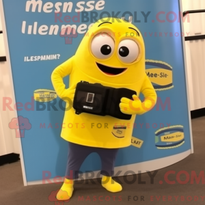 Citrongul kamera maskot...
