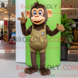 Costume mascotte de singe...